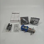 Emtek 2135US26 Square Tubular 2-1/2" Privacy Pocket Door Lock Polished Chrome. Fixed Price $69.29.