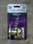 Gatehouse Baron Polished Brass Dummy Door Knob Model #TF740. Fixed Price $8.95.