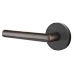 Emtek Stuttgart Privacy Door Lever Set W Disk Rose, Cf, Oil Rubbed Bronze. Fixed Price $88.99.