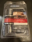 Schlage Keyed Entrance, Elan Lever, Satin Chrome, Light Commercial F51CSVELA626. Fixed Price $59.99.