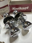 Kwikset 300T-26 Tylo Bed And Bathroom Privacy Knob, Chrome/polished. Fixed Price $19.99.