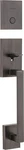 Kwikset 819SCE-LIP Bronze San Clemente Dummy Handleset, Exterior Only. Fixed Price $194.47.