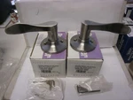 Weslock 205X-RH & 205X-LH Paired Set New Haven Dummy Lever Handles Nickel. Fixed Price $25.99.