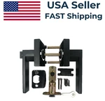 Ticonn Heavy Duty Door Handle Reversible Square Lever Matte Black Missing Key. Fixed Price $18.49.