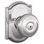 Schlage F40GEO625CAM F40-GEO-CAM Privacy Georgian Door Knobset With The Decorati. Fixed Price $55.05.