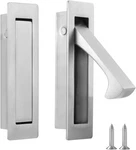 Pocket Door Handle, Edge Pull, Stainless Steel Hardware. Fixed Price $27.68.