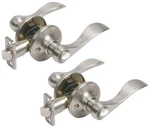 Design House 190546 Springdale Privacy Door Lever Set - Nickel. Fixed Price $50.79.