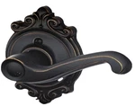 Schlage Brookshire Flair Dummy Right-handed Lever Handle Aged Bronze.. Fixed Price $12.55.