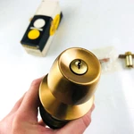 Arrow 351 Panic Proof Door Knob Lockset Keyed Cavalier DCX10 Cylinder Entrance. Fixed Price $31.14.