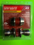 Exterior Keyed-alike Locking Entry Door Kit W/ One Side Deadbolt Ace New!!. Fixed Price $20.00.