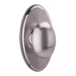 Weslock Dummy Door Knob Julienne Oval Half Satin Nickel Finish. Fixed Price $19.99.