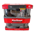 Kwikset Tustin Keyed Entry Lever Door Handle/ Deadbolt Venetian Bronze 99910-041. Fixed Price $64.99.
