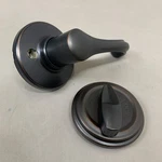 Kwikset Dorian Single Cylinder Handle 3-5/8" Lever Length Venetian Bronze 96. Fixed Price $33.60.