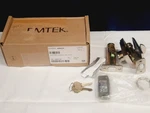 Emtek 8468US15, Rectangular Brass Modern Single Cylinder Deadbolt, Satin Nickel. Fixed Price $56.00.