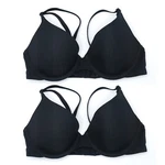 Classic T-shirt Bras (set Of 2) Sz 32B Black Amazon Essentials Nwt Free Shipping. Fixed Price $19.95.