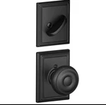 Schlage F59GEO622ADD Georgian Interior Pack Knob Set W/ Single Cylinder Deadbolt. Fixed Price $24.49.