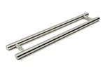 24 Inches Long Back-to-back Modern Stainless Steel Push Pull Door Handles Bru.... Fixed Price $247.44.