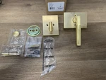 Kwikset 971PVLRCT-4 Prava Lever Keyed Entry Interior Pack, Satin Brass Read. Fixed Price $26.99.