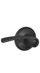 Schlage F40 622 Matte Black Merano Privacy Door Lever Best Price. Fixed Price $27.99.
