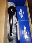 Better Home Products 10944BLK Van Ness Handleset With Ball Trim Black. Fixed Price $59.99.