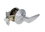 Shield Security Straight Keyless Passage Lockset Door Lever Satin Chrome 913817. Fixed Price $16.99.