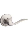 Kwikset Tustin Right Handed Satin Nickel Door Lever Half Dummy Pull Only. Fixed Price $8.99.