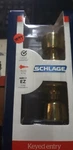 New Schlage F51VBEL505 Bell Bright Brass Entry Lockset 1-3/4 In. Fixed Price $29.95.