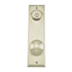 Weslock Impresa Woodward Interior Double Cylinder Handleset Trim W/adjust. Back. Fixed Price $47.98.