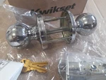 Kwikset 400P 26 Smt Rcal RCSV1 Entry Polo Polished Chrome 94002-844. Fixed Price $19.99.