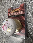 Very Rare Gainsborough White Floral & Gold Genuine Porcelain Bi-fold Knob 80087. Fixed Price $34.98.