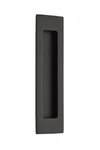 Emtek 220307-US19 Modern Rectangular Flush Pull In Flat Black. Fixed Price $15.00.