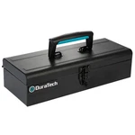 Duratech 15IN Steel Portable Toolbox Heavy Duty Metal Latch Black Multi-purpose. Fixed Price $50.56.