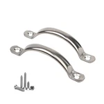 Hollow Stainless Steel Handles Door Knobs Drawer Pulls With Screws 78MM .... Fixed Price $18.43.