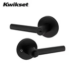 Kwikset - Milan Lever Keyed Entry Matte Black Smartkey Technology Grade 2. Fixed Price $61.15.