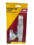 Ace 5414701 Pushbutton Latch Aluminum Finish Commercial Door Hardware. Fixed Price $25.95.