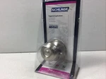 Schlage Georgian Knob Satin Nickel Non-turning 043156 994533 F170 V 619 New. Fixed Price $15.99.