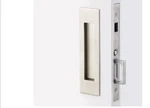 Emtek 2155US15, Modern Rectangular 7-1/4 Inch Privacy Mortise Pocket Door Lock. Fixed Price $174.85.