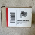 Miseno Elkton - Matte Black Single Cylinder Keyed Entry Deadbolt New/open Box. Fixed Price $14.95.