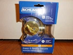 Schlage Bright Brass Single Cylinder Deadbolt Door B60N V 505 605 Keyed 1 Side. Fixed Price $19.99.