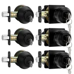 Goldenwarm Exterior Deadbolt And Keyed Entry Door Knob Set, Front B.... Fixed Price $74.98.