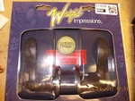 (2)WRIGHT Entrance Locksets, Keyed Alike, Oil Rubbed Brnze Lvr RQE160 US10B. Fixed Price $39.90.