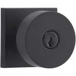 Baldwin Single Cylinder Keyed Entry Door Knob Square Rose, Satin Black. Fixed Price $148.99.