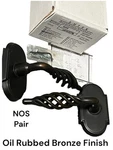 Emtek 8058 Lafayette Dummy Non-turning Handles Pair Oil Rubbed Bronze Finish Nos. Fixed Price $69.99.