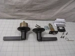 F40 716 Latitude Door Lever Bed & Bath Privacy Lock Aged Bronze Finish New. Fixed Price $17.99.
