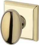 Baldwin Hd.ell.tsr Ellipse Non-turning One-sided Dummy Door Knob With Square Ros. Fixed Price $36.07.