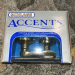 Schlage Accents Hall & Closet Handle - Bright Brass FA10V Chp 605 1BOX 2PC. Fixed Price $25.00.