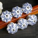 6PCS Ceramic Knobs Drawer Pulls Cupboard Handles Vintage. Fixed Price $17.77.