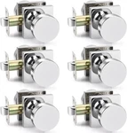 Probrico Polished Chrome Square Door Knobs, Bedroom Locks, Interior Privacy. Fixed Price $156.98.