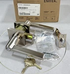 Emtek 5122HLOUS15RH Helios Right Handed Keyed Entry Door Lever Satin Nickel. Fixed Price $164.84.