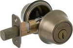 Kwikset 96650-493 Security Double Cylinder Deadbolt, Antique Brass. Fixed Price $17.98.